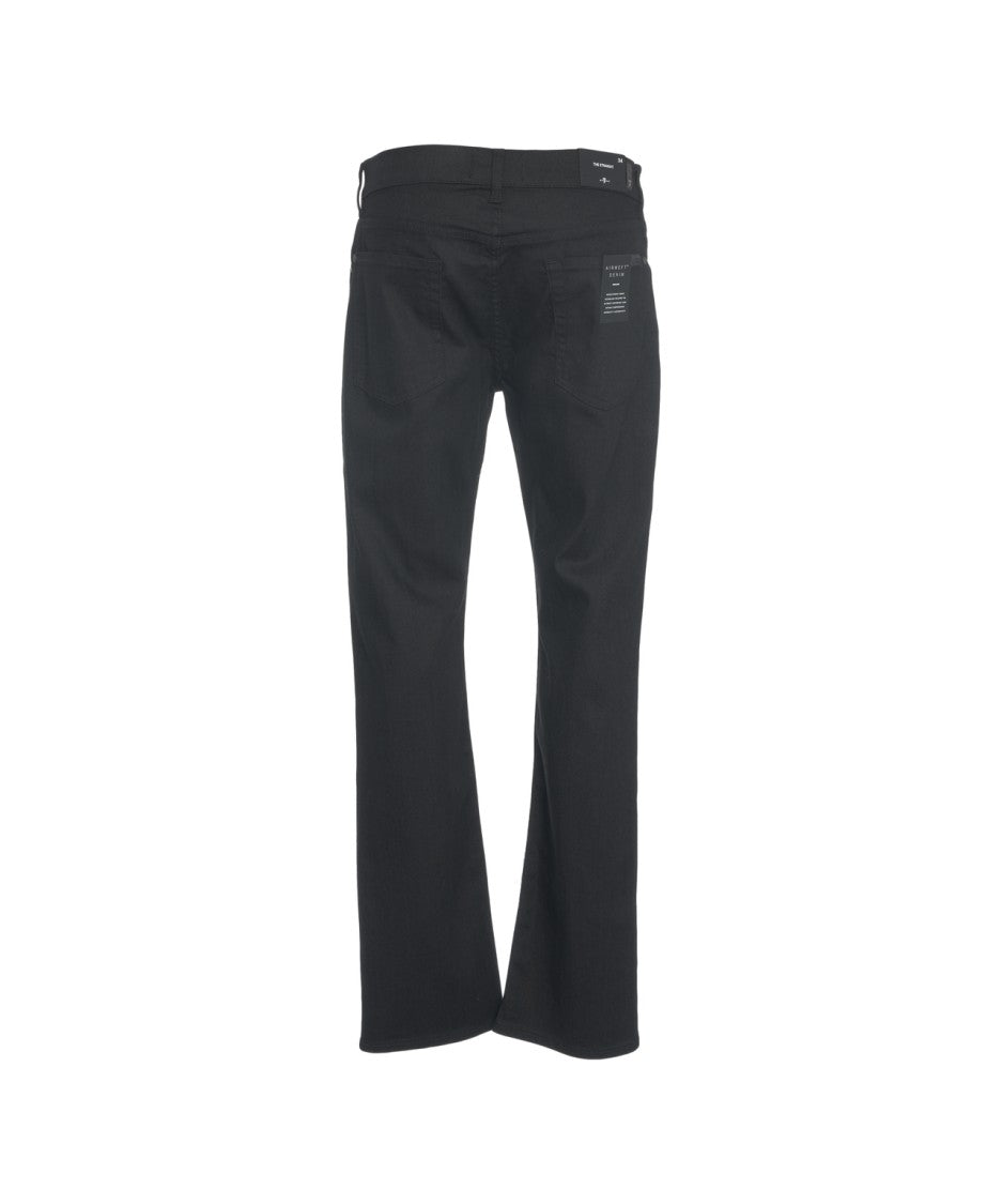 7 For All Mankind Straight Leg Jeans With Classic Waist