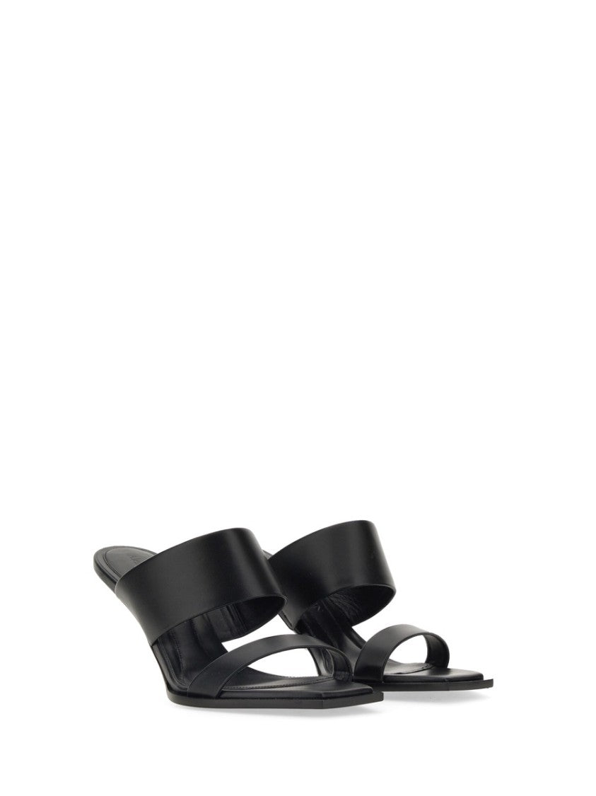 Alexander Mcqueen Leather Sandal