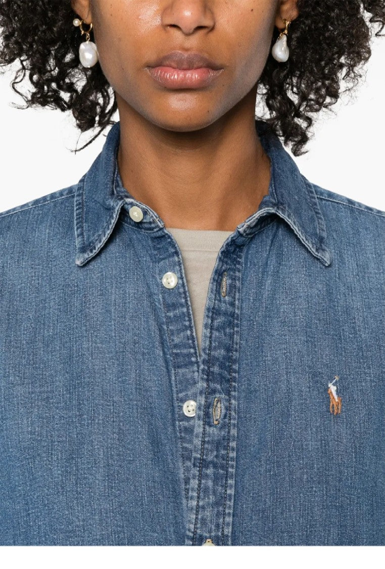 Polo Ralph Lauren Long Sleeve Button Front Shirt