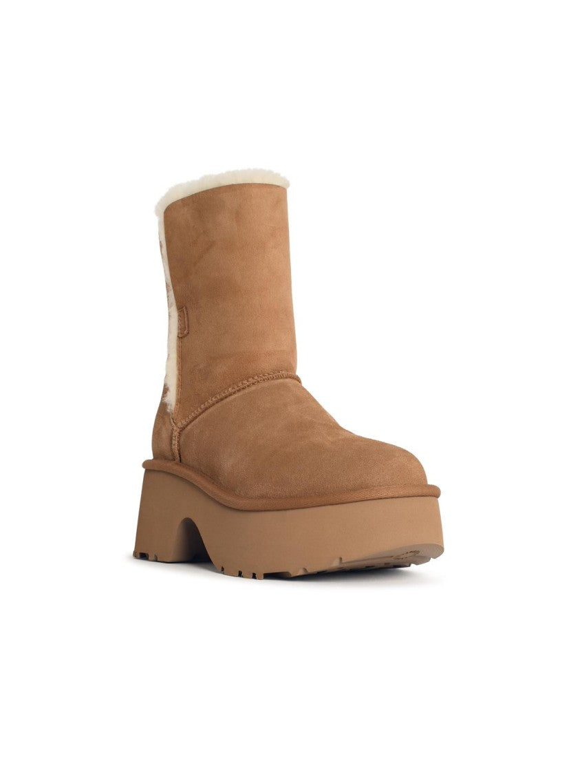 Ugg 'Classic Esmee' Chestnut Sheepskin Boots