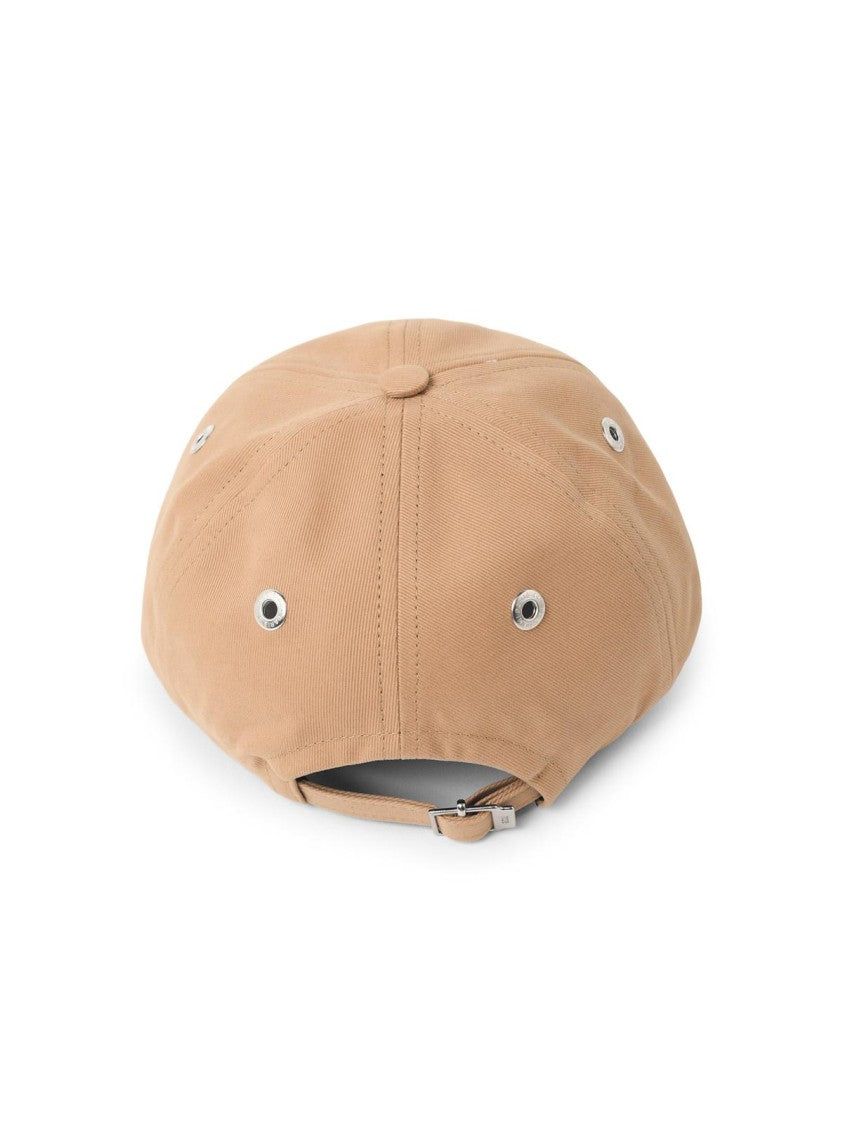 Ami Paris 'Ami De Cœur' Cap In Mastic Beige Cotton