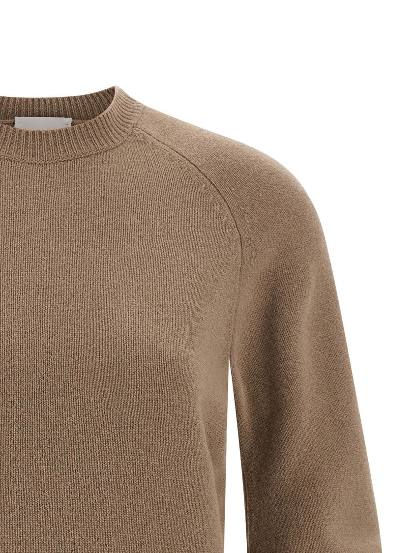 Nude Curved Sleeve Sweater