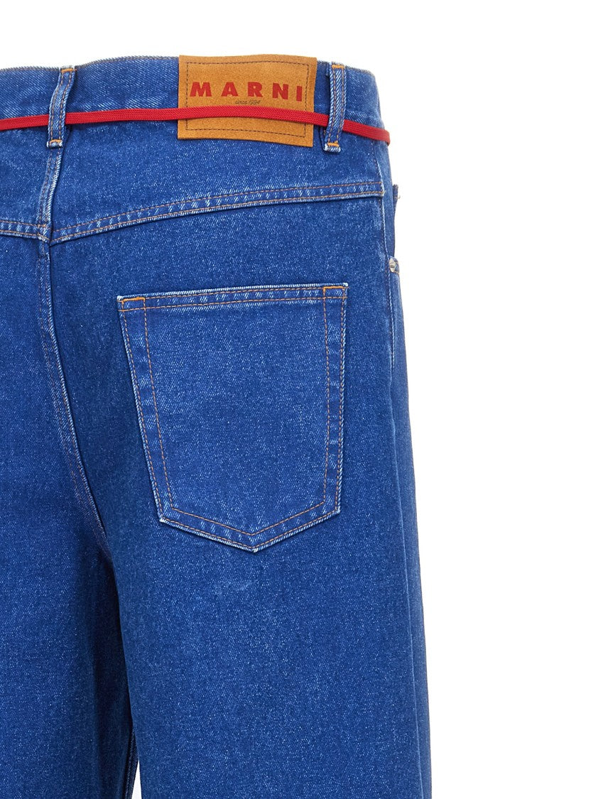 Marni 5-Pocket Cotton Denim Jeans