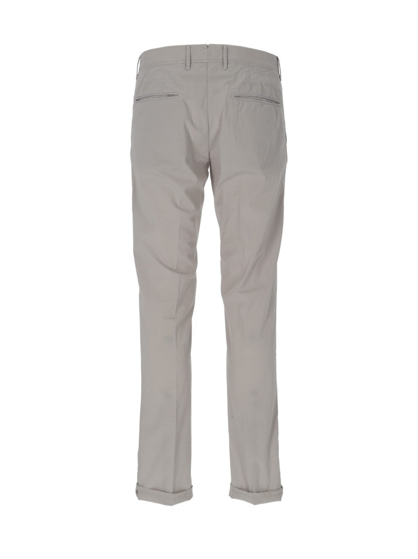 Incotex Slim Fit Cuffed Straight-Leg Pants