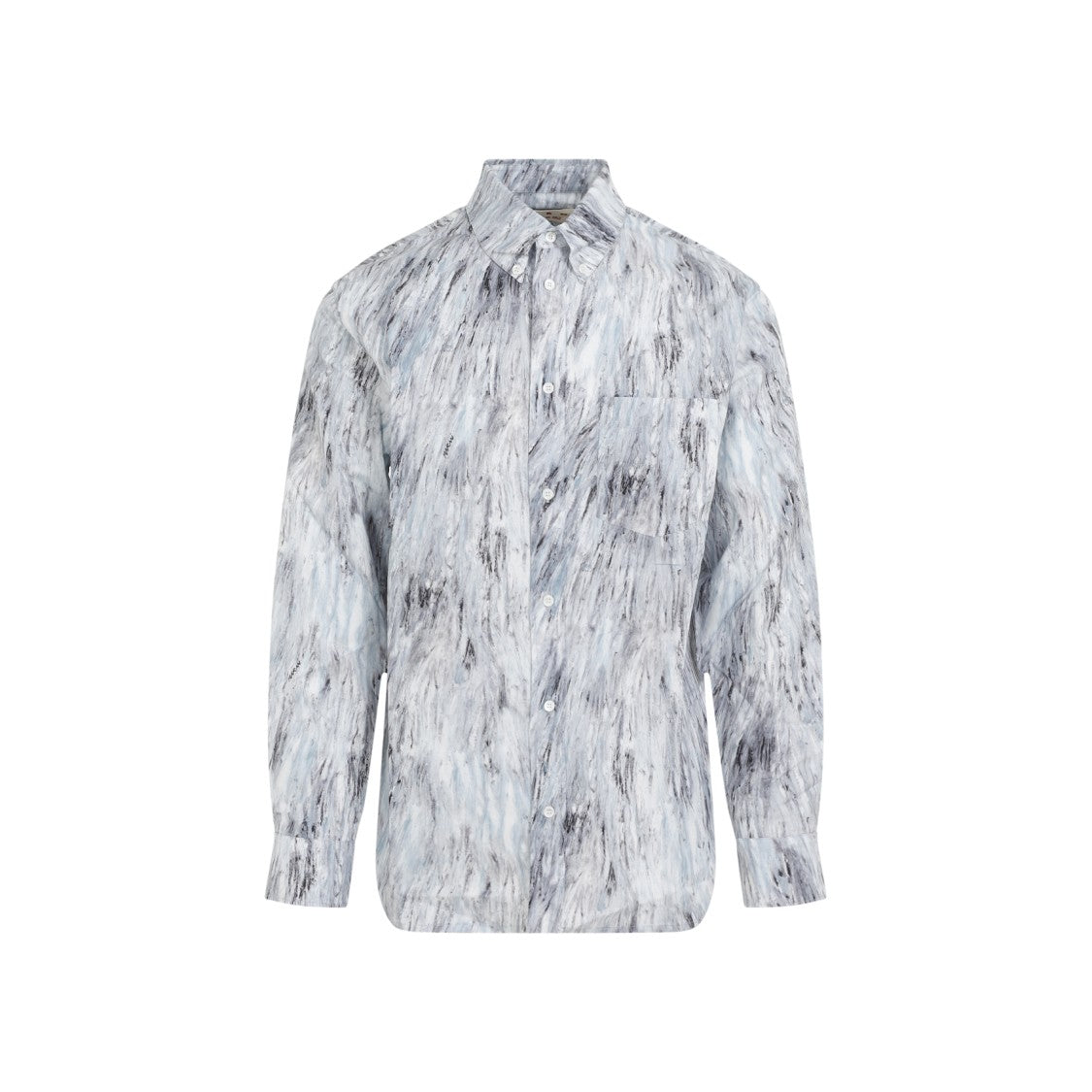 Marni Light Blue Cotton Shirt