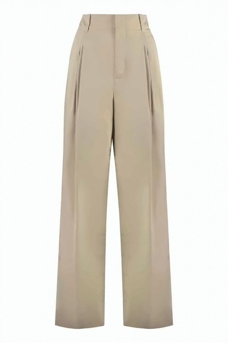 Bottega Veneta Wide-Leg Suit Pants With High Waist