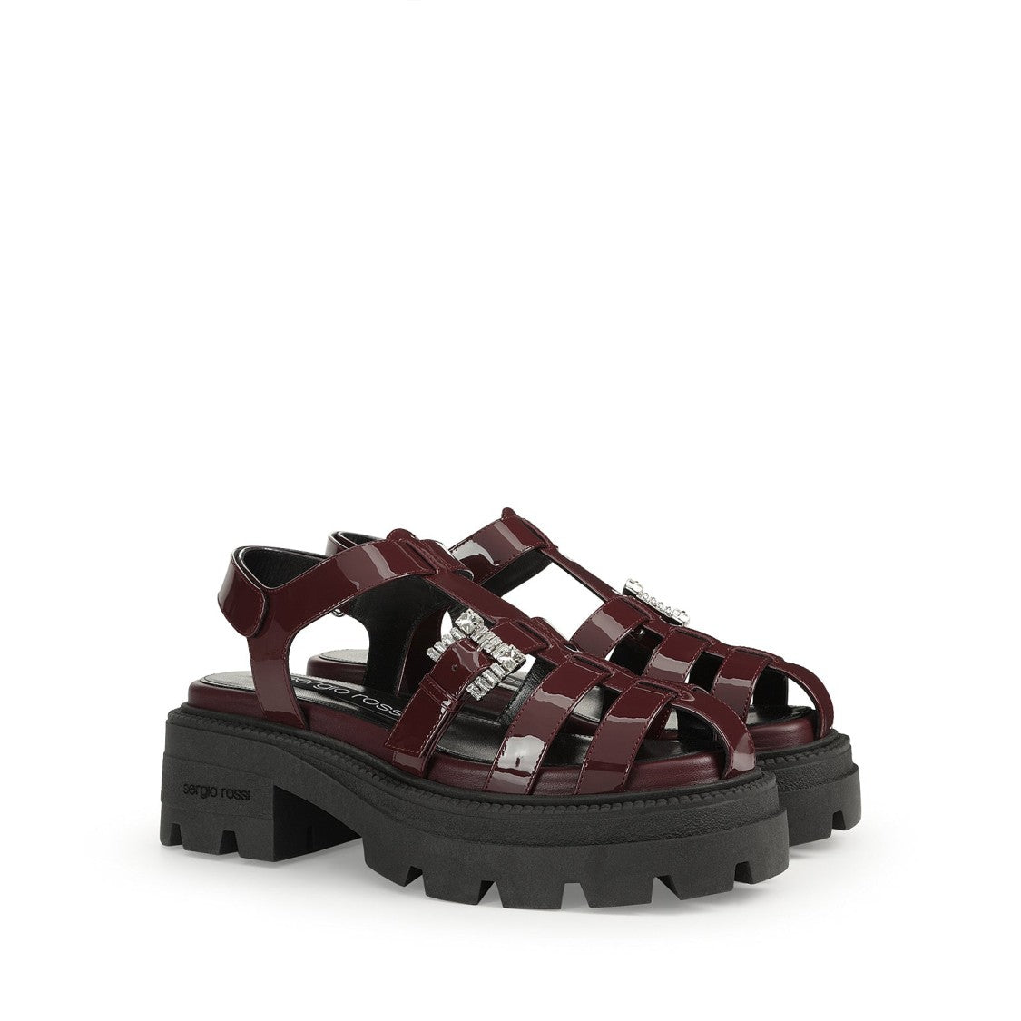 Sergio Rossi Sr Twenty Buckle 25 Sandal