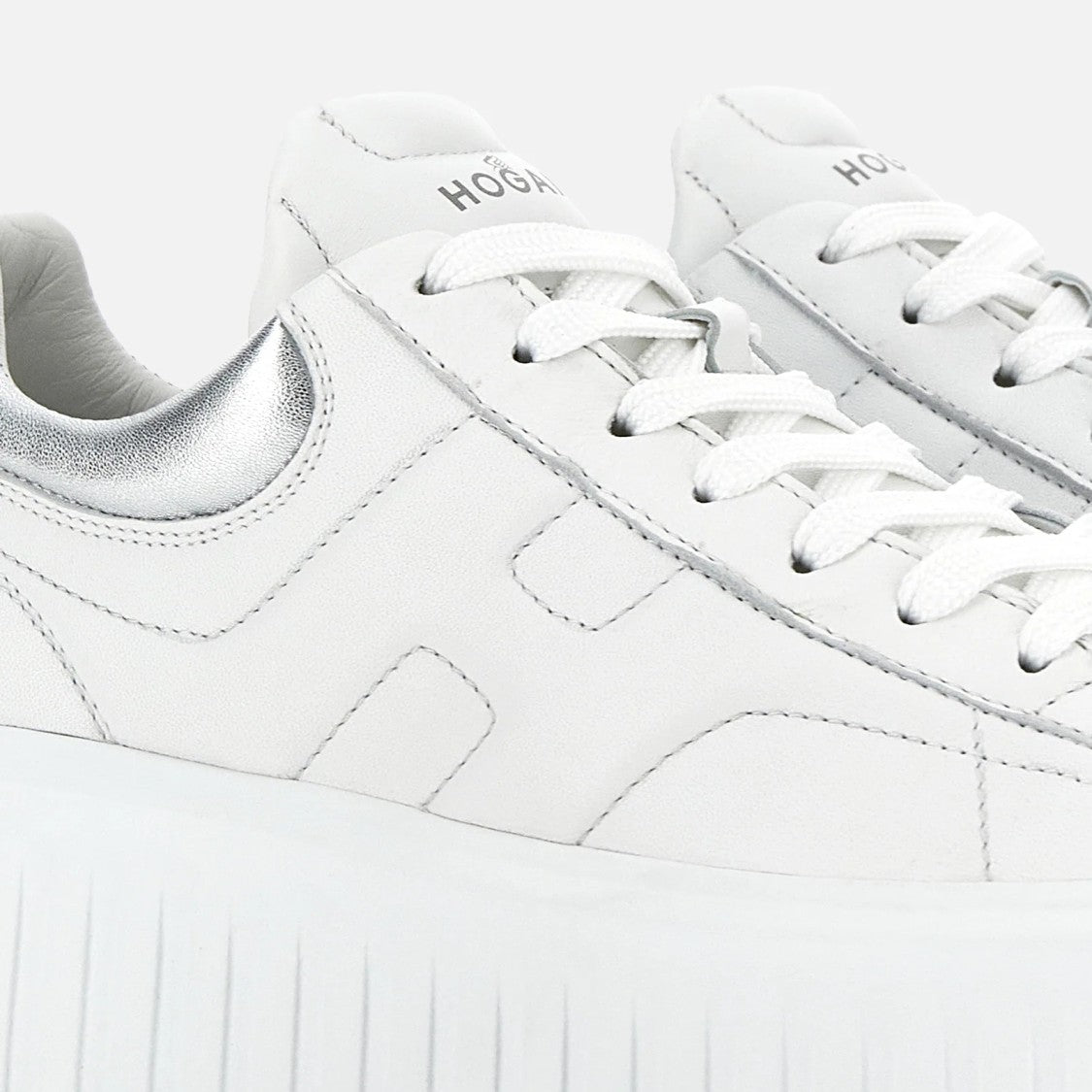 Hogan Contemporary White H-Stripes H Sneakers