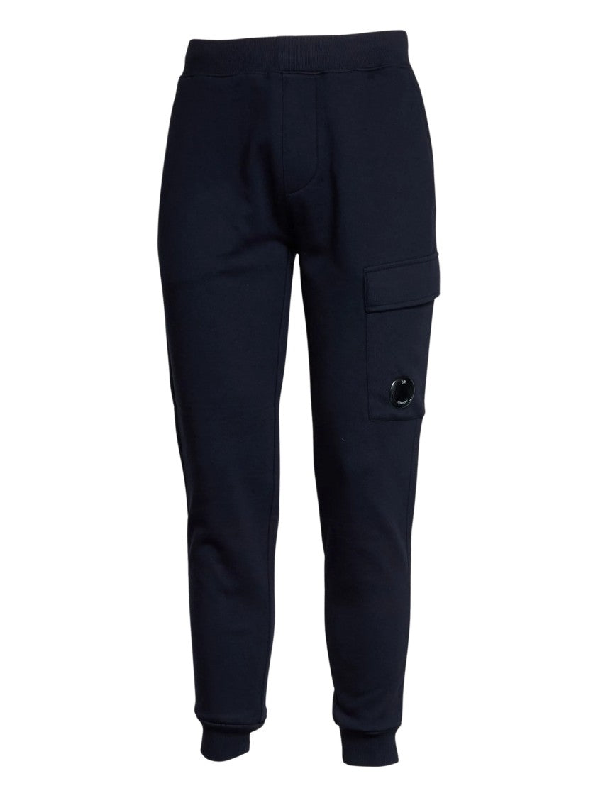 C.P. Company Tapered Fit Diagonal Raised Fleece Sweatpants