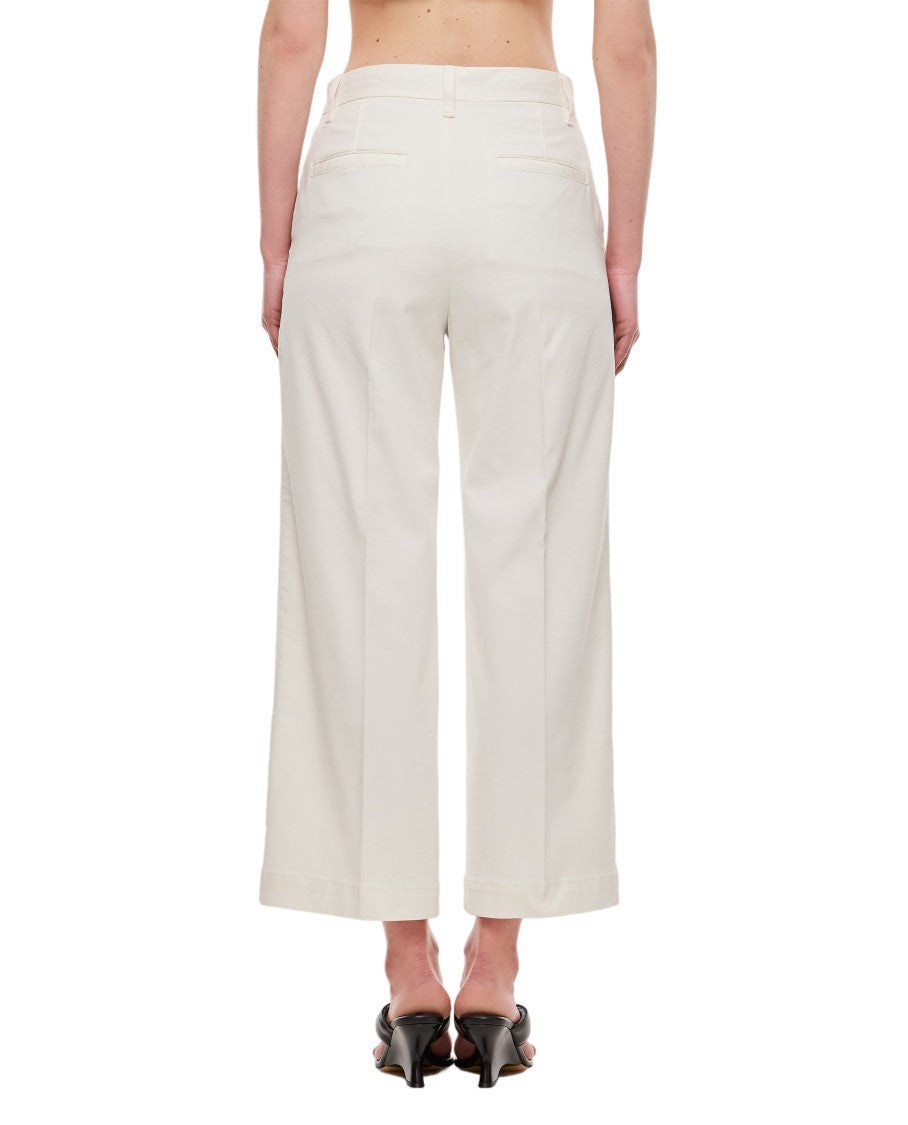 Polo Ralph Lauren High-Waisted Wide-Leg Chinos With Minimalist Design