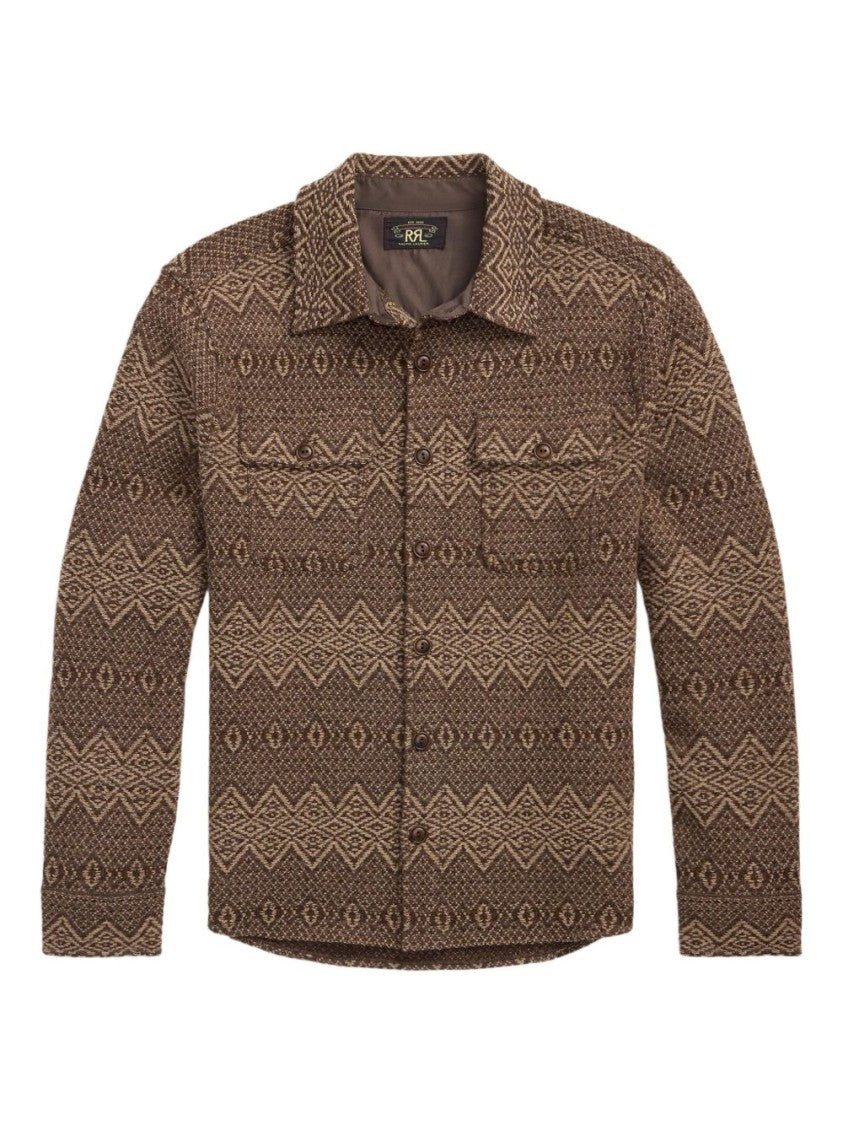 Polo Ralph Lauren Jacquard Wool Vintage-Inspired Ralph Lauren Rrl Jacket