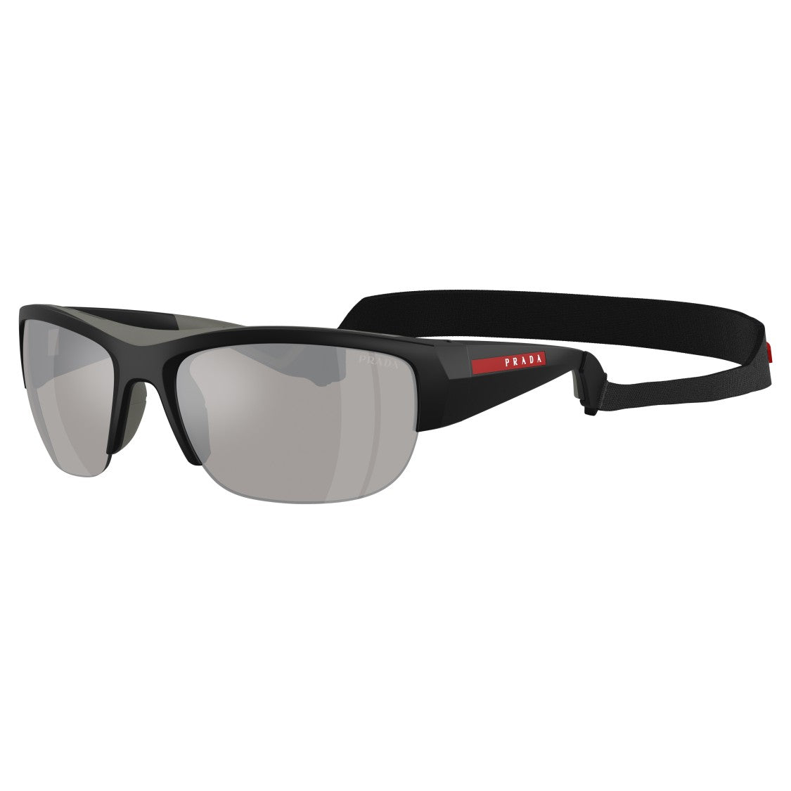 Prada Linea Rossa 0Ps A01s Sporty Black Frame Sunglasses