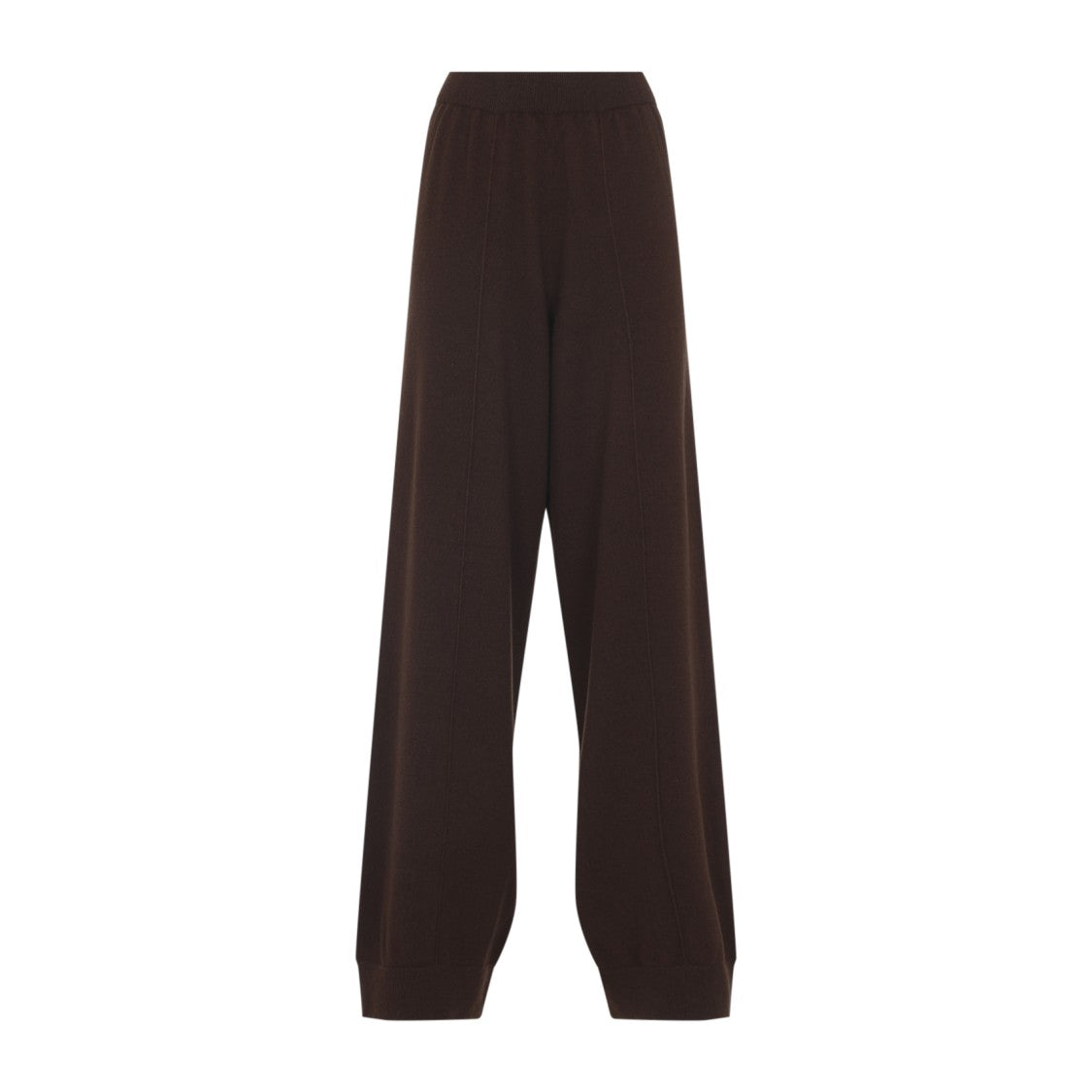 Fabiana Filippi Wide-Leg Pants With High Waistband And Ribbed Hem