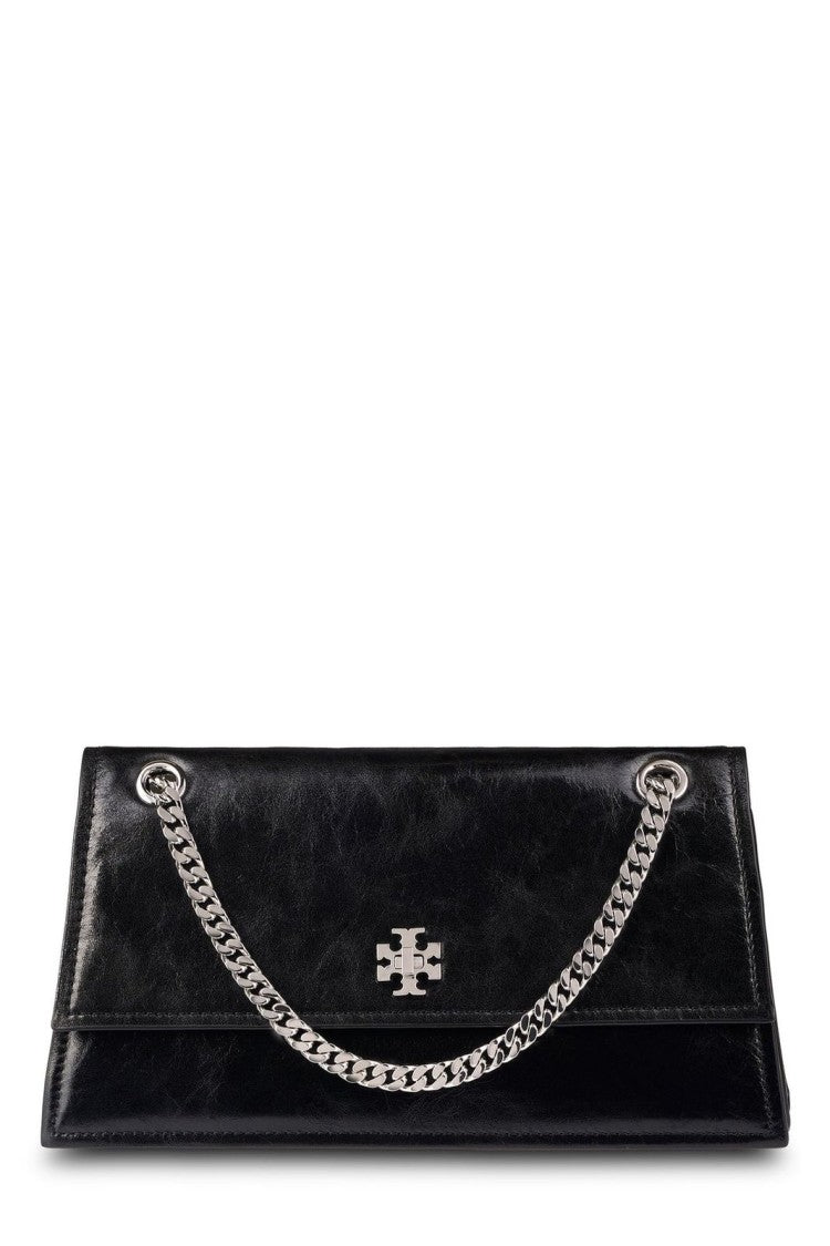 Tory Burch Black Baguette Shoulder Bag