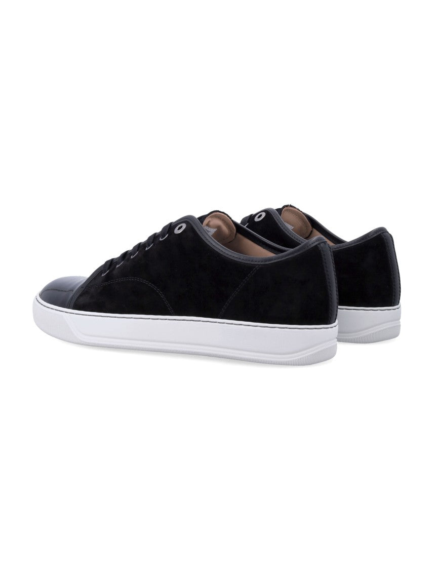 Lanvin Suede Patent Dbb1 Sneakers