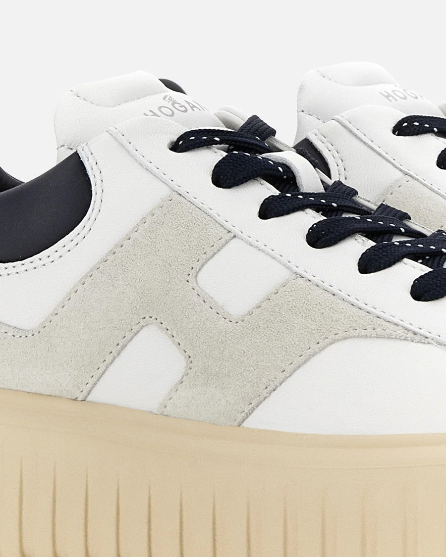 Hogan H-Stripes Sneakers Blue/White