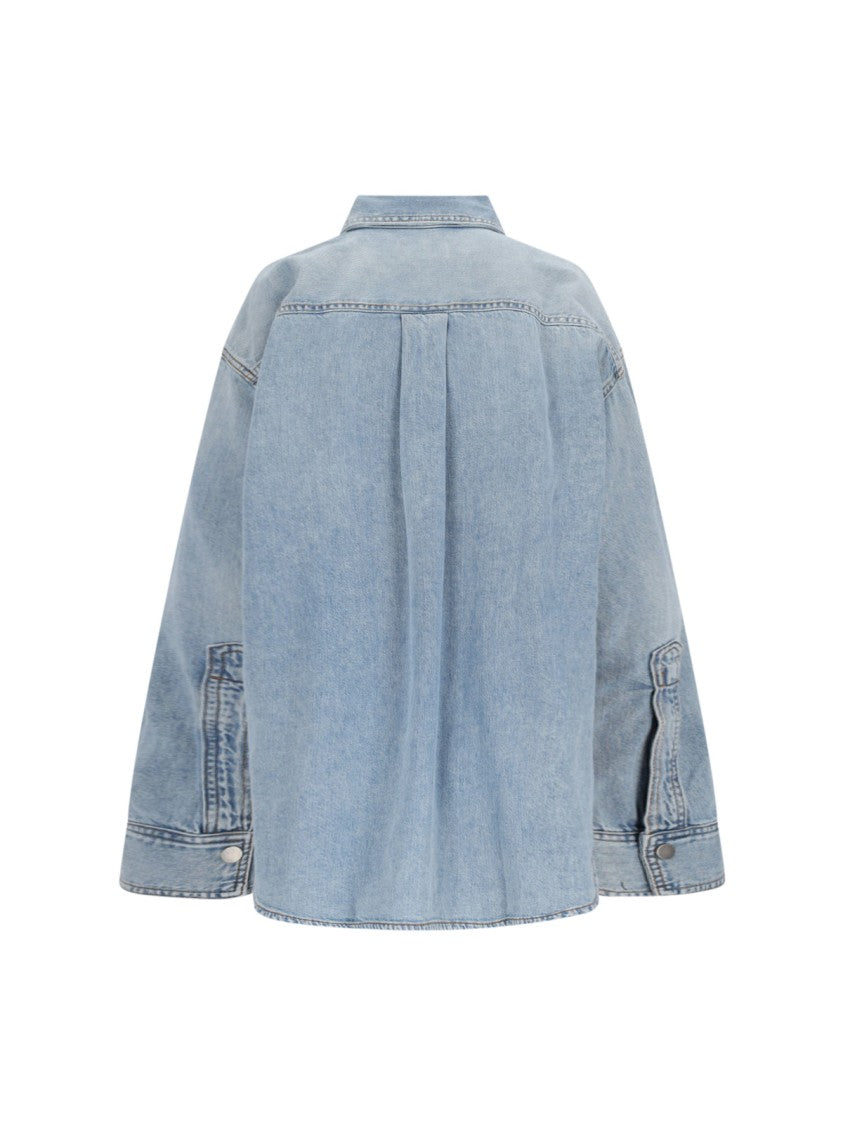 Haikure Denim Shirt – Blue