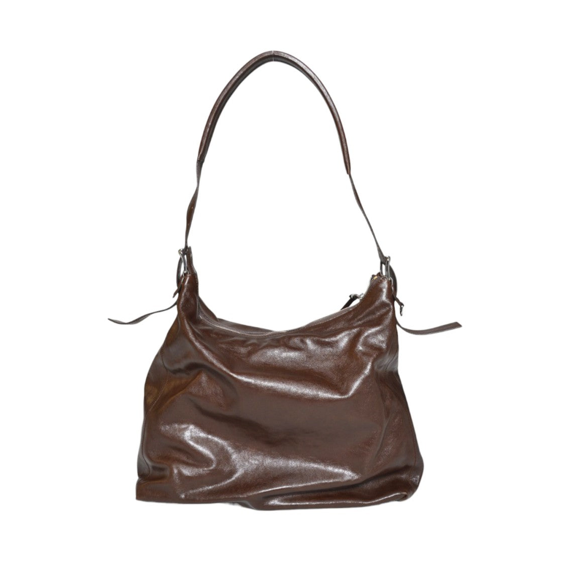 Lemaire Soft Leather Shoulder Bag With Adjustable Strap And Minimalist Design