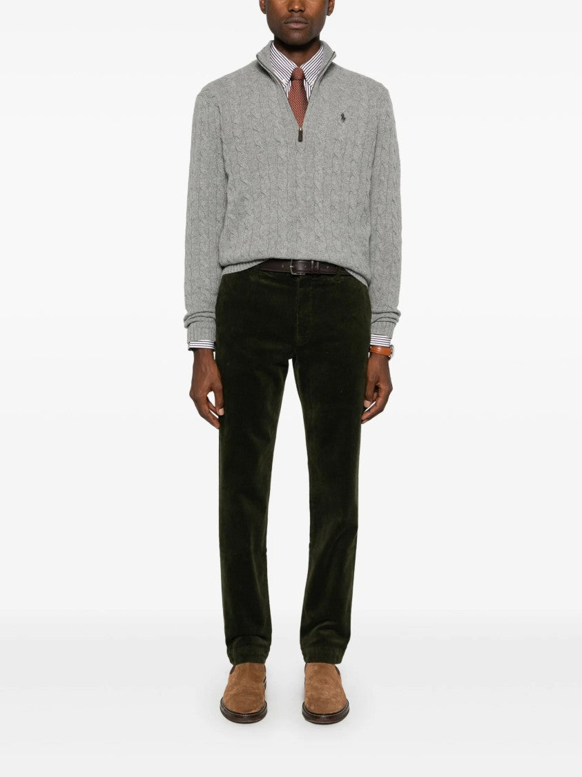 Polo Ralph Lauren Cable Knit Half-Zip Long-Sleeve Pullover