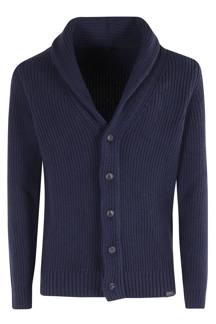 Fay Shawl Collar Cardigan