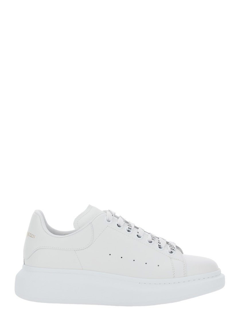Alexander Mcqueen Sneakers With Calf Leather Upper