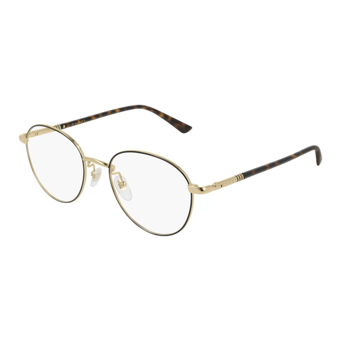 Gucci Gg0392o Thin Round Metal Frame Eyeglasses