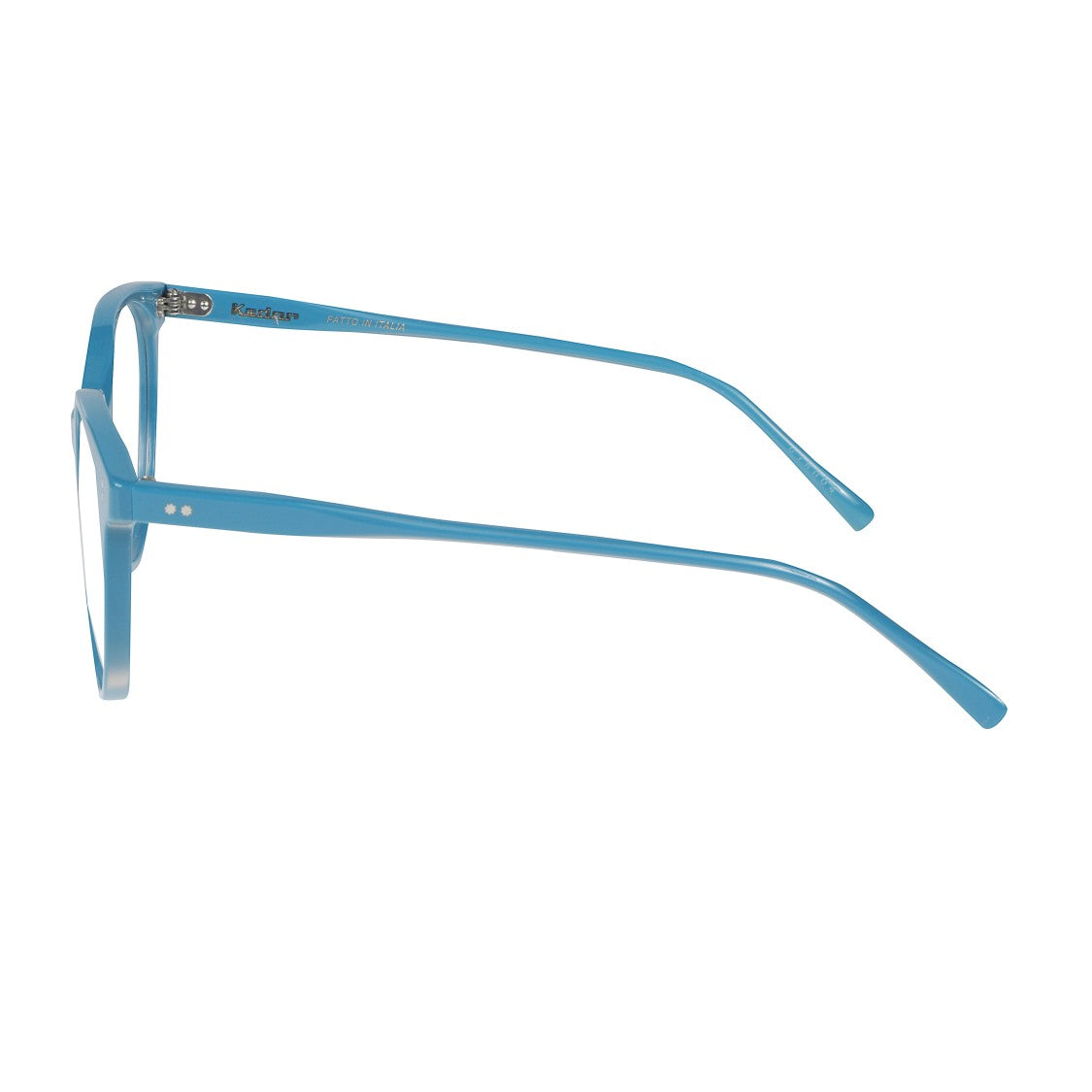 Kador Cynda/N-54 Rounded Frame Sunglasses With Metallic Accents