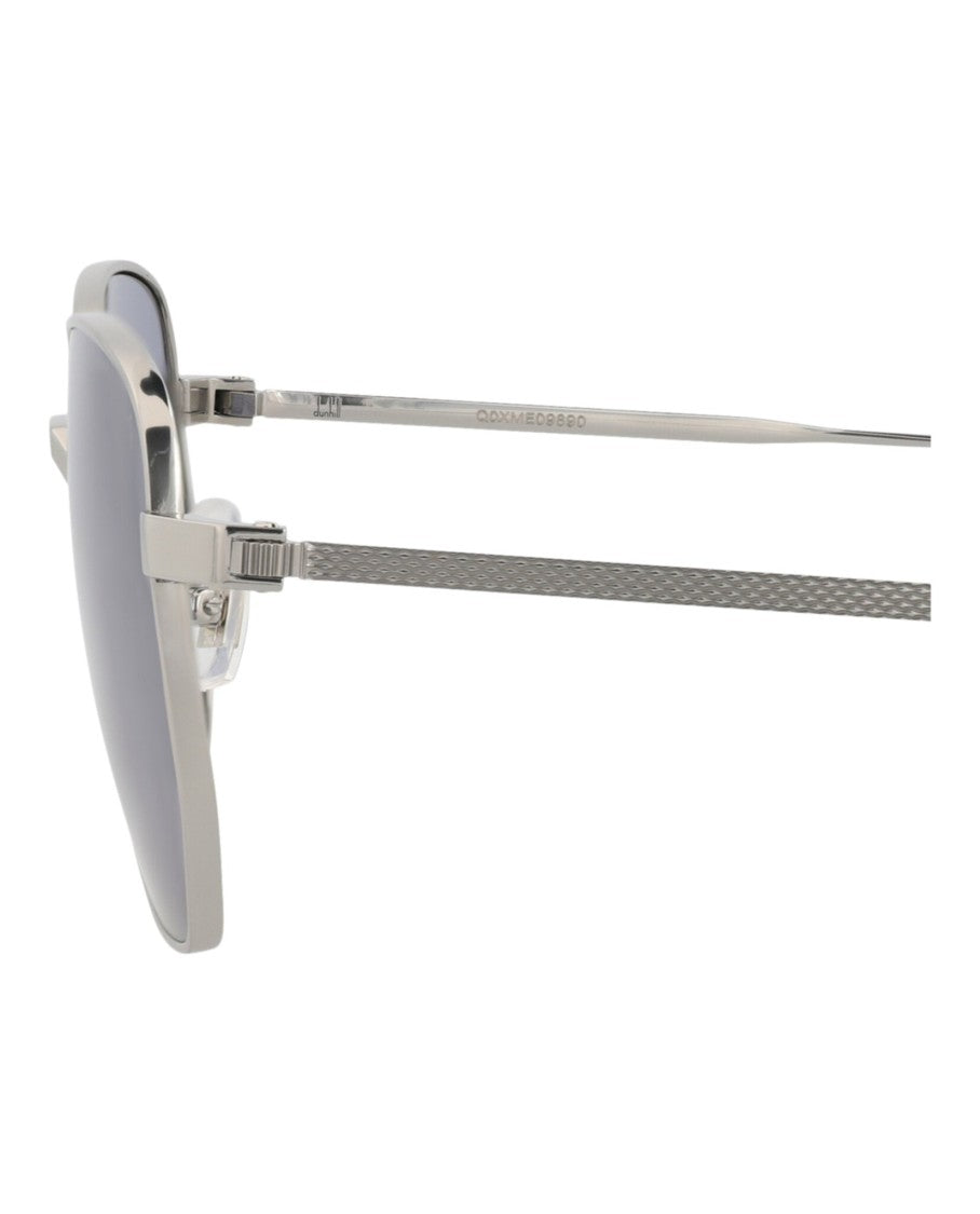 Dunhill Square-Frame Titanium Sunglasses