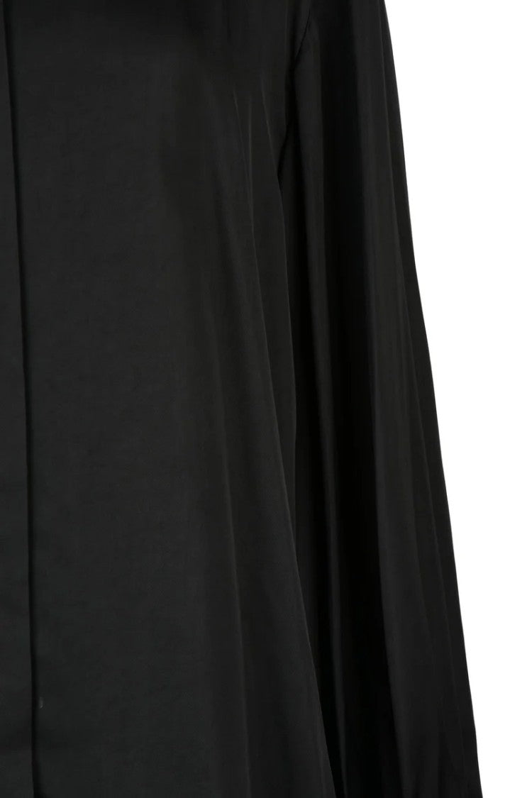 Khaite Satin Shirt - Black