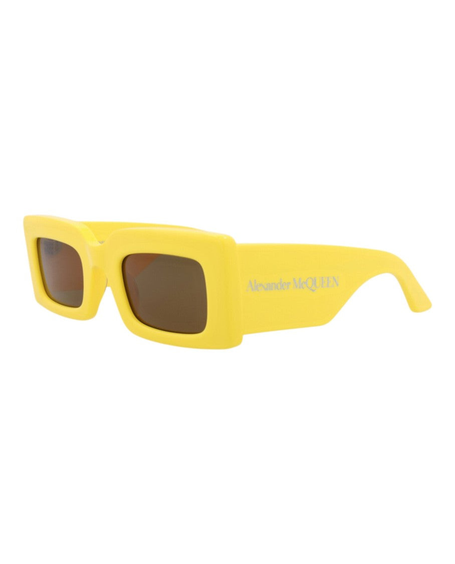 Alexander Mcqueen Square-Frame Recycled Acetate Sunglasses