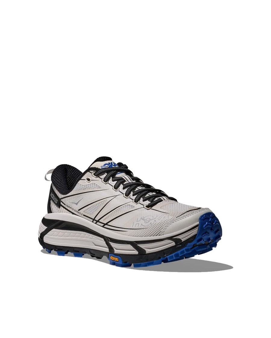 Hoka Mafate Speed White Cobalt Blue Sneakers