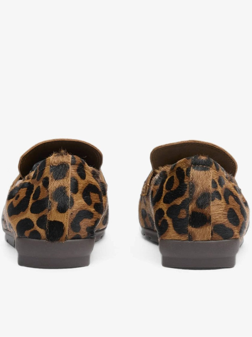 Ash Barkley Slip-On Leopard Print Loafers