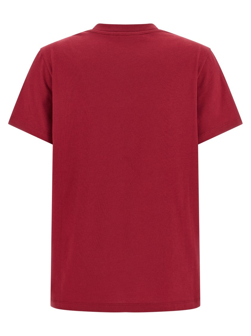 Moncler Logo Embroidery T-Shirt