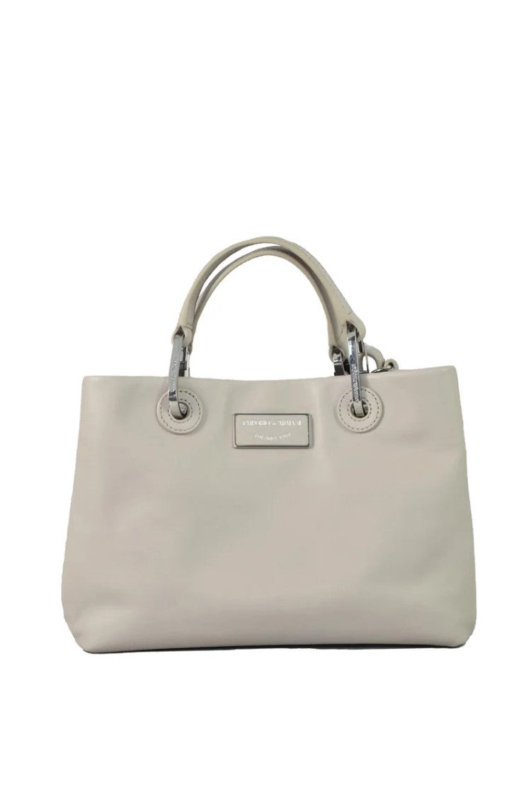 Emporio Armani Shoulder Bag - Light Grey