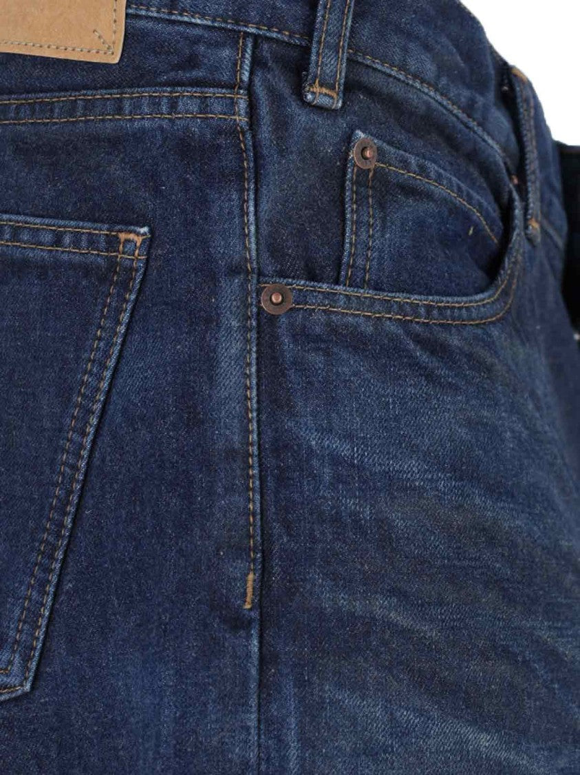 Céline Blue Kurt Straight-Leg Denim Jeans