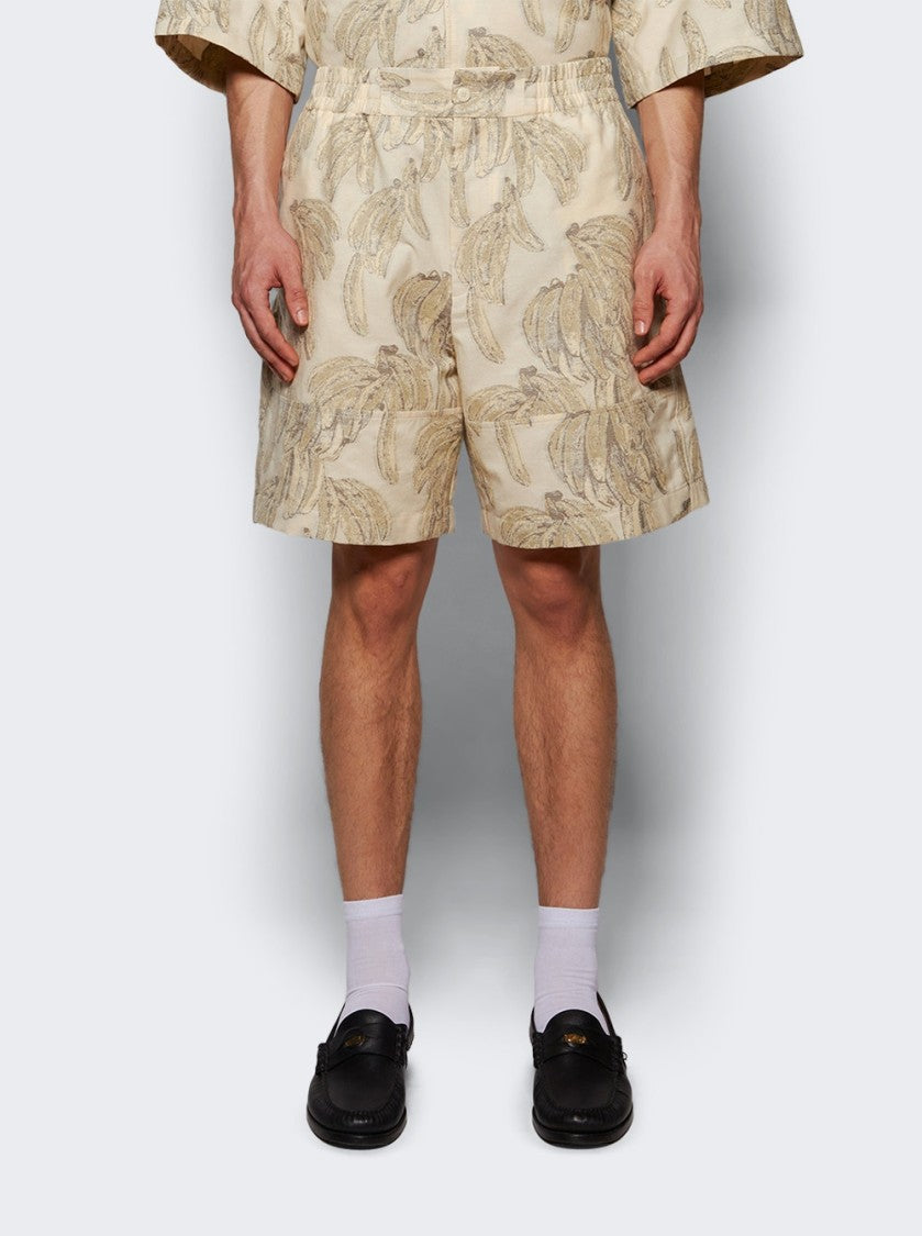 Jacquemus Aloe Short Banana Ecru