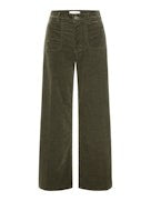 Frame Green Modernist Pocket Corduroy Wide-Leg Pants