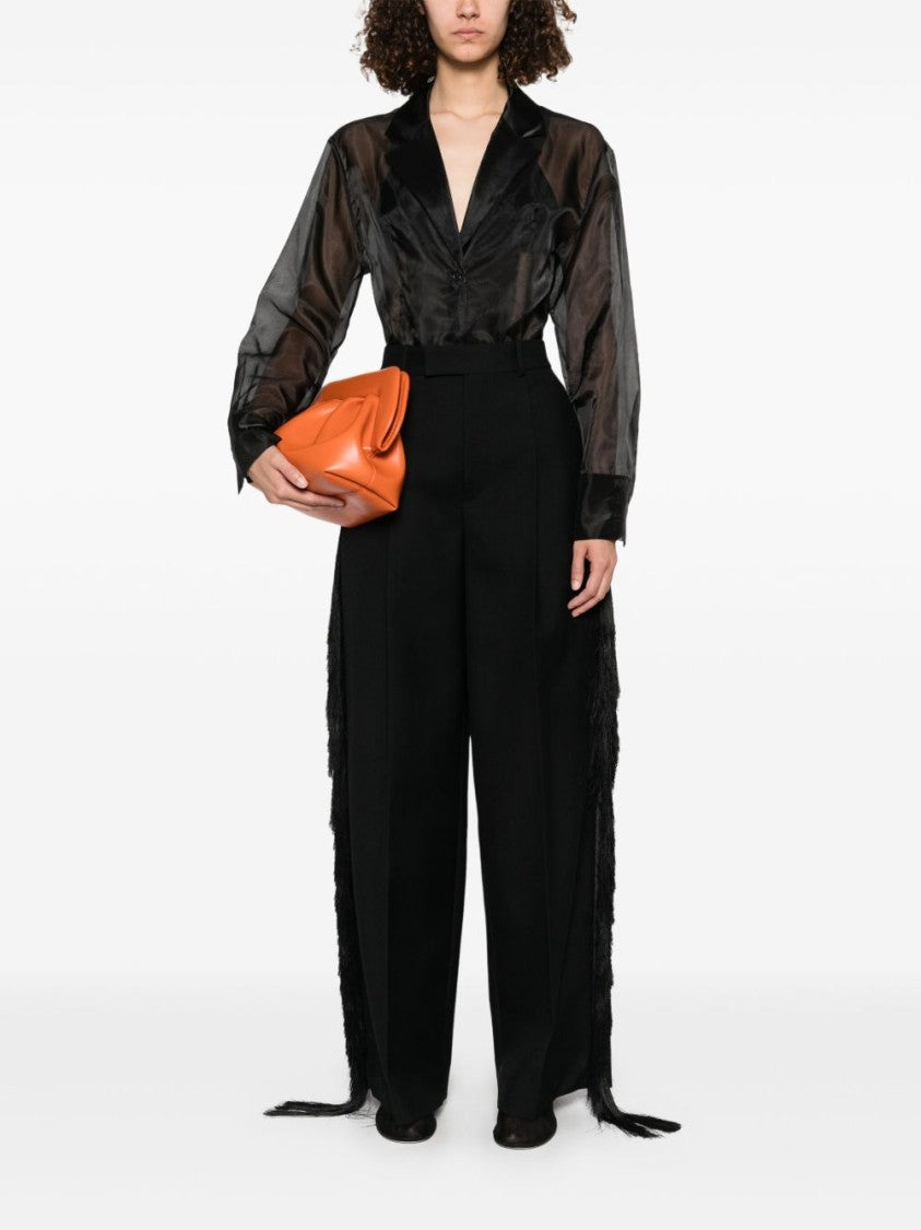 Carven Fringed Trousers