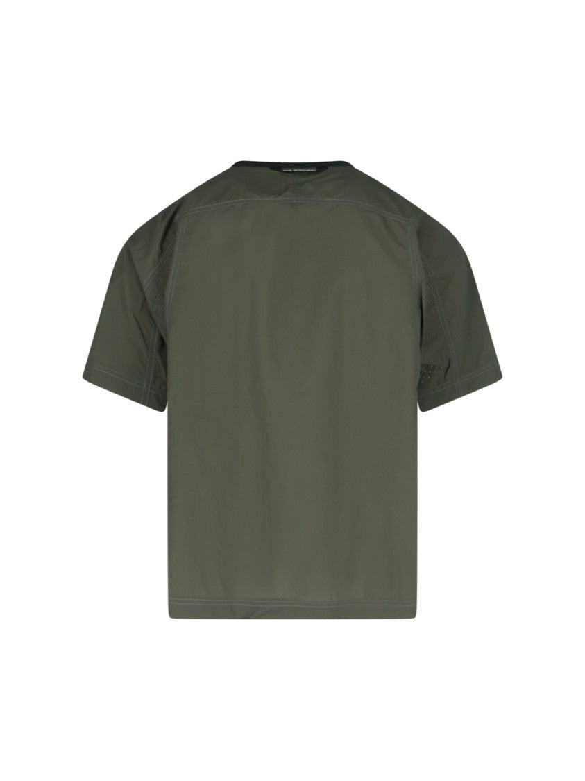 And Wander Pullover' Nylon T-Shirt – Green