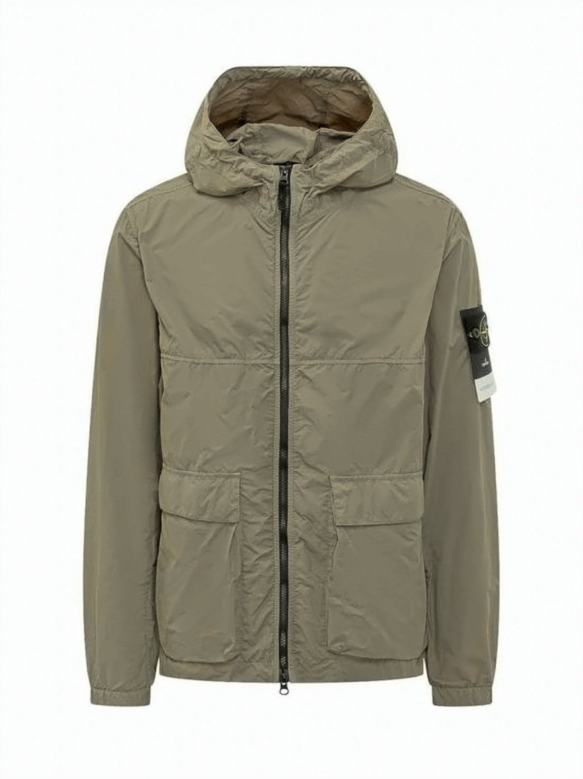 Stone Island Lightweight Casual Jacket With Hood