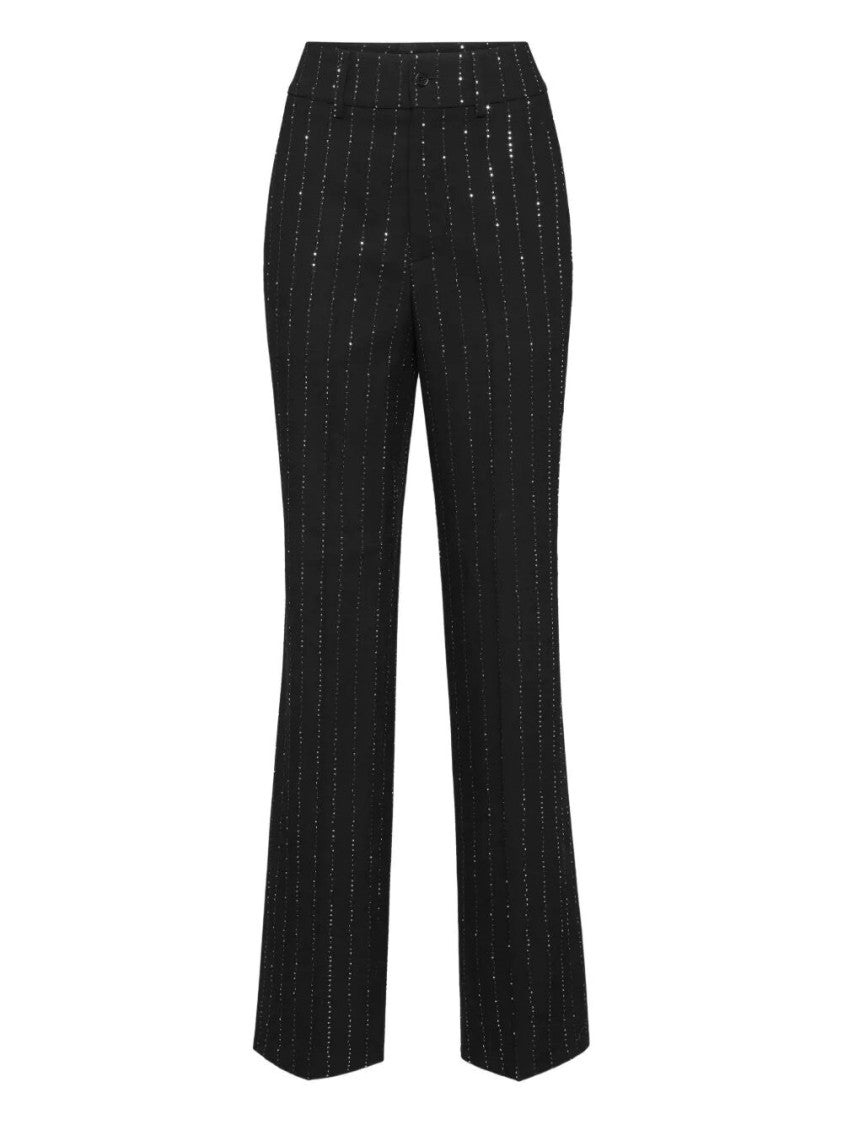 Philipp Plein Lady Fit Pants Paillettes