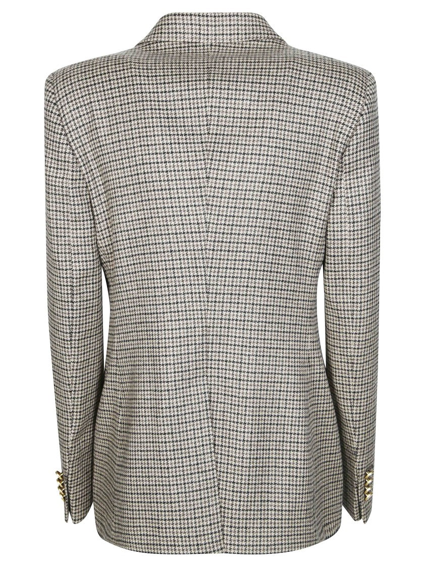 Tagliatore Parigi Pied De Poule Lurex Tailored Blazer