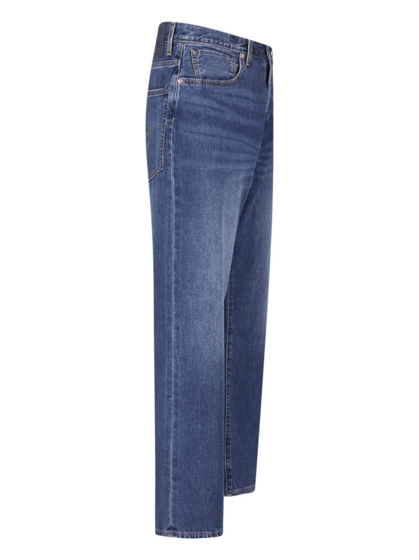 Levi's Strauss Blue Marker Loose Cotton Straight-Leg Jeans