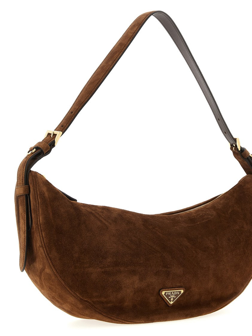 Prada ' Demi-Lune' Large Shoulder Bag