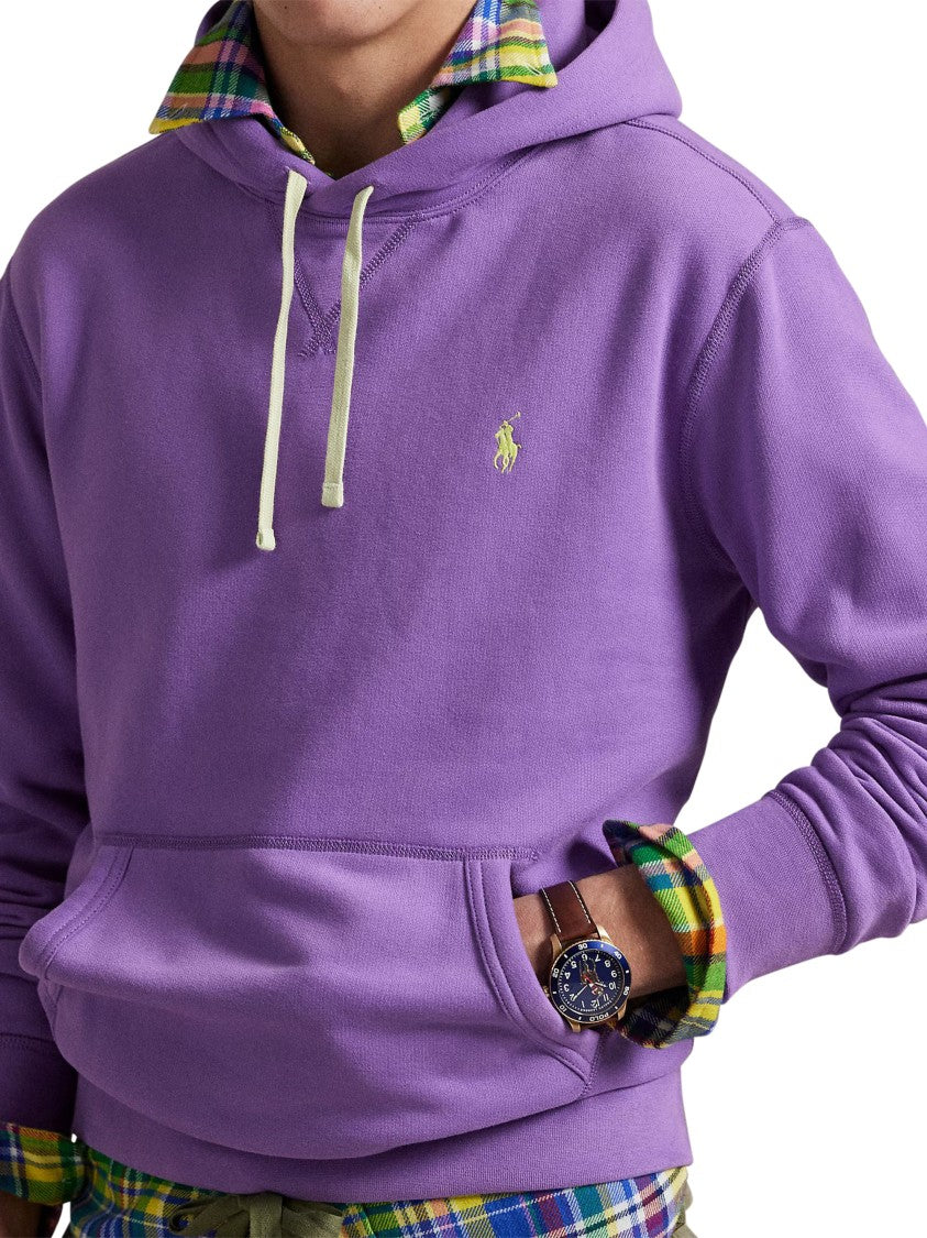 Polo Ralph Lauren Long Sleeve Knit Hoodie With Kangaroo Pocket And Adjustable Drawstring