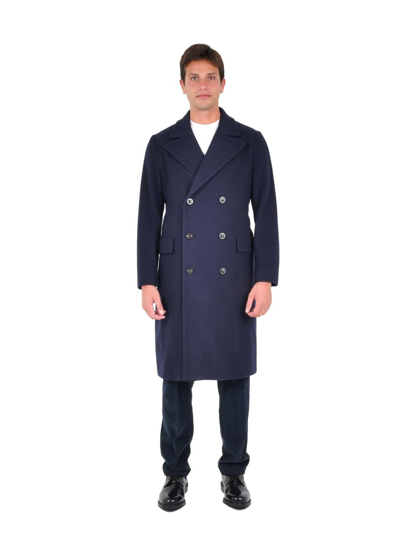 Boglioli Tailored Double-Breasted Coat