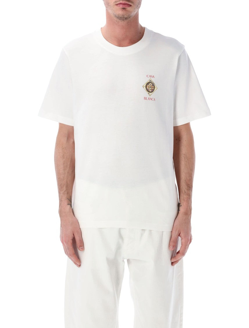 Casablanca Plafond Orné De Musique White T-Shirt