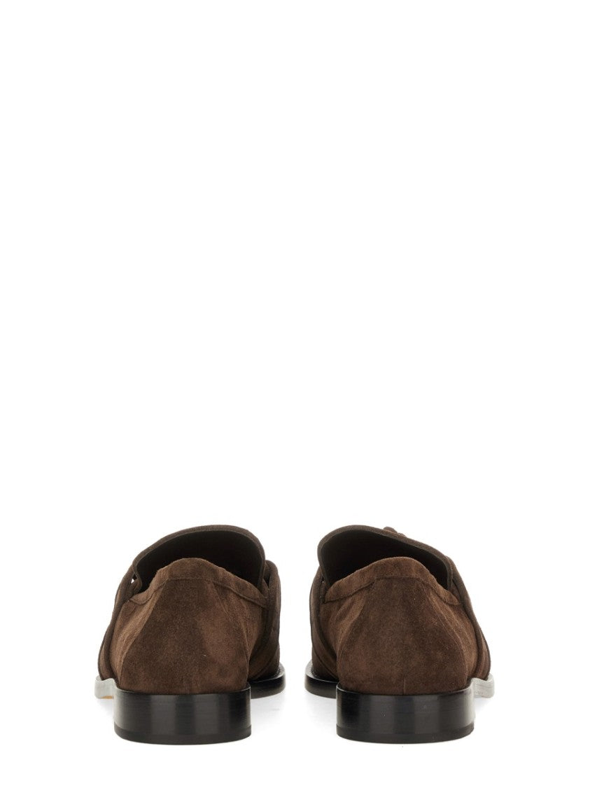 Bottega Veneta Astaire Knot Calf Leather Loafers