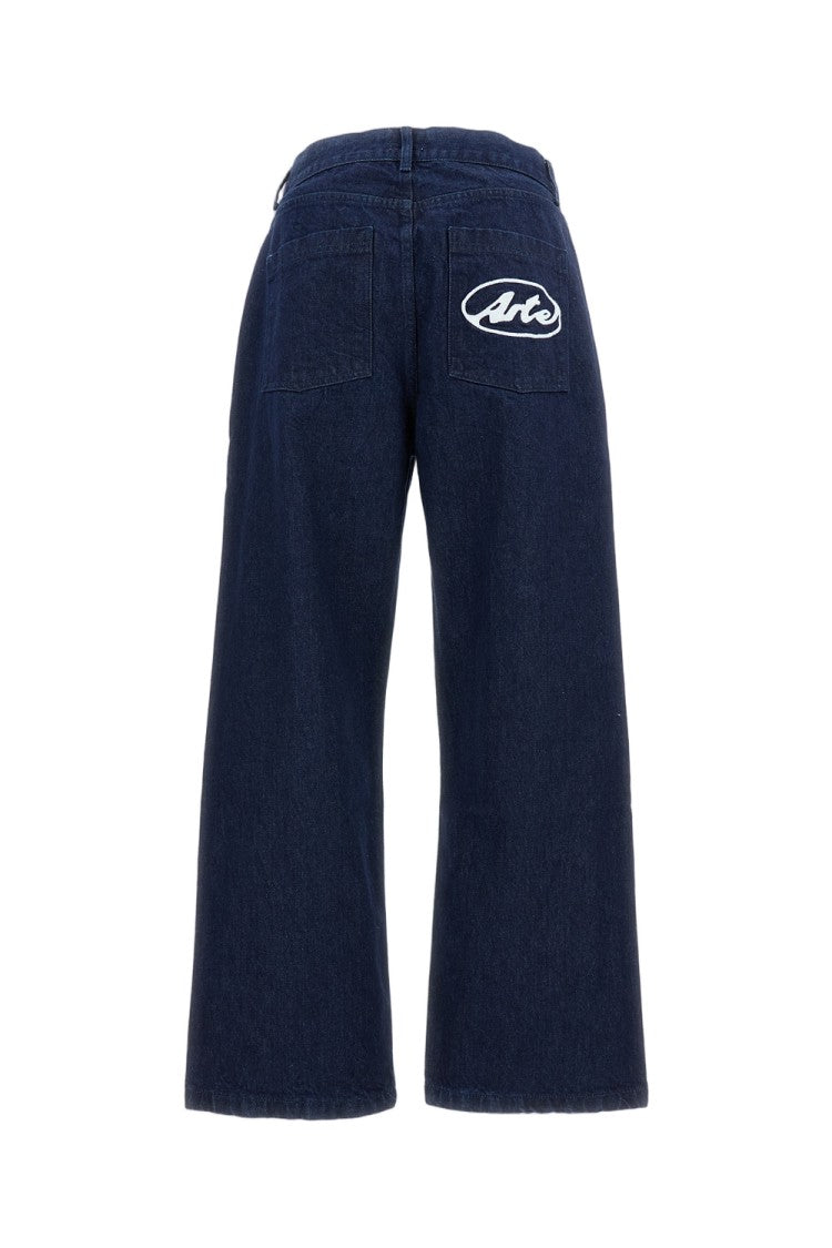 Arte Antwerp Circle Logo Pocket Jeans