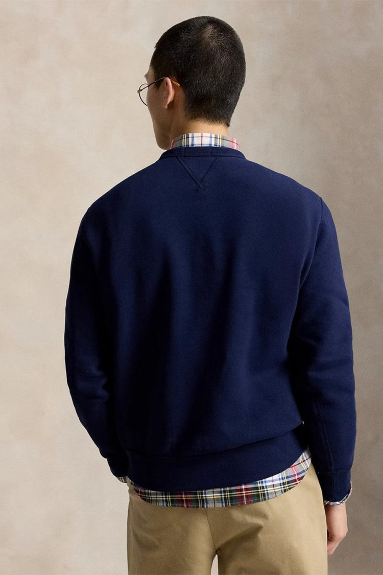 Polo Ralph Lauren Navy Crew-Neck Sweatshirt